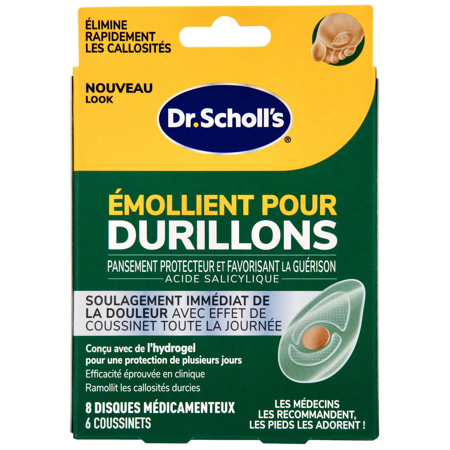 Dr. Scholl's  How To Use Callus Removers With Duragel® Technology