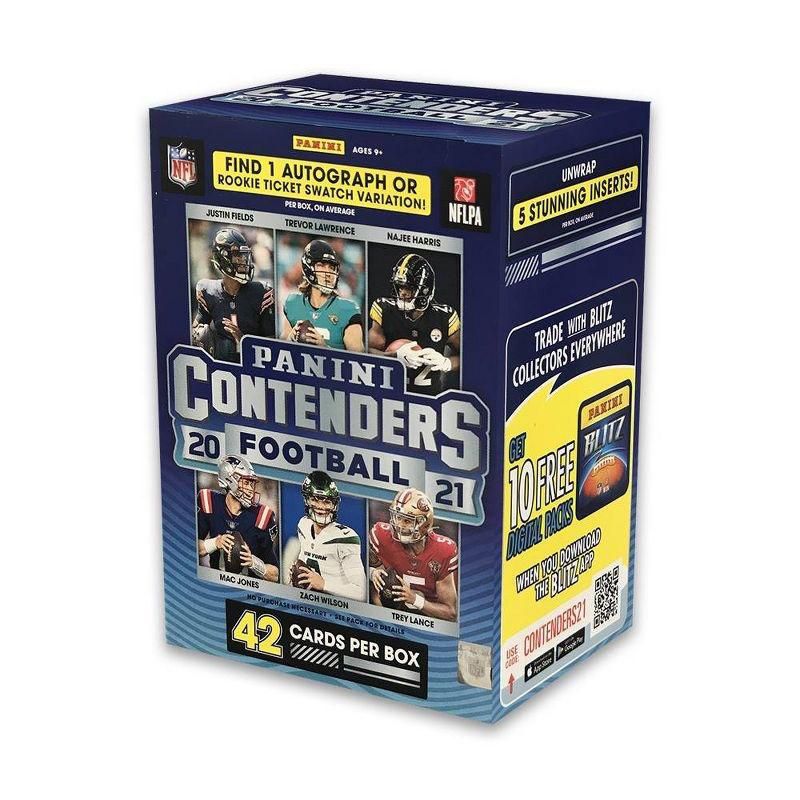 2021 Panini Contenders Football Checklist, Set Info, Variation, Box