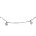 thumbnail image 3 of QUINTESSENTIAL STERLING SILVER 9 + 1" ANKLET WITH DC DROPS, 3 of 3