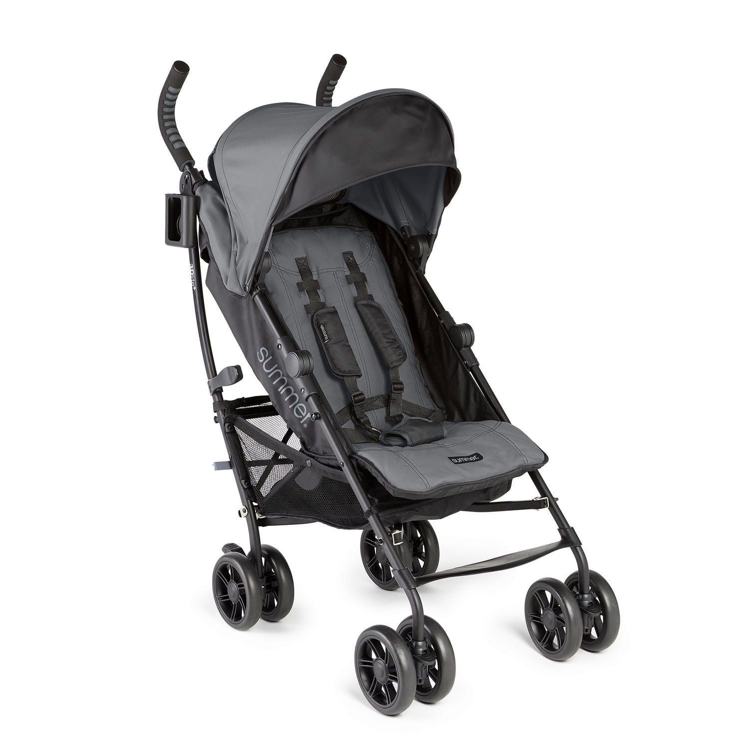 特別価格Convenience Stroller Lightweight Stroller Fold Compact Travel Stroller Multiposition Recline, One-Hand Fold Baby Stroller, Cup Holder,並行輸入