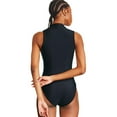 thumbnail image 3 of Reebok High Neck Zip Up One Piece, 3 of 6