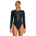 thumbnail image 1 of Reebok Long Sleeve Zip Up One Piece, 1 of 6