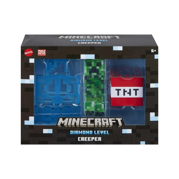 Figurine Minecraft Creeper Action, 8,25 cm, avec 1 pièce pour