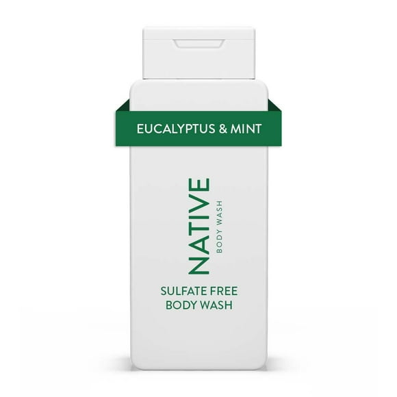 Native – Nettoyant pour le corps Eucalyptus et menthe sans sulfate 532 ml