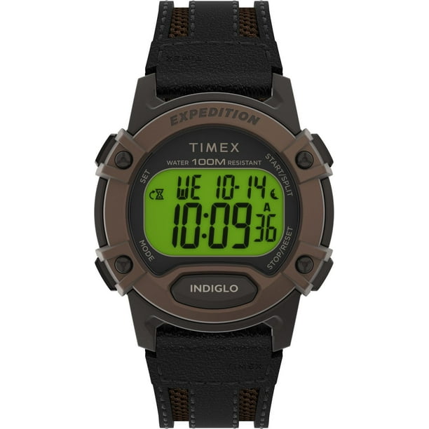 Timex® Expedition® CAT5 Leather Strap Watch - Walmart.ca