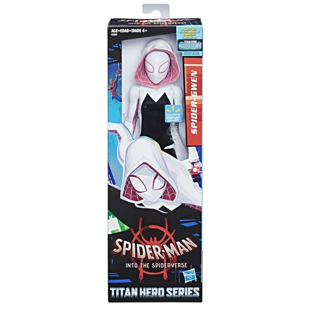 Spider-Man: Into the Spider-Verse - Spider-Gwen avec port Titan Hero Power FX