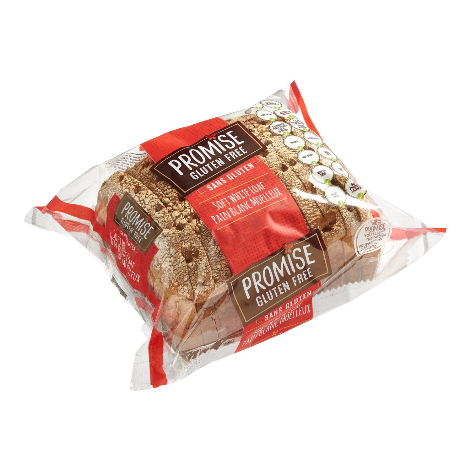 Pain blanc moelleux Promise Gluten Free