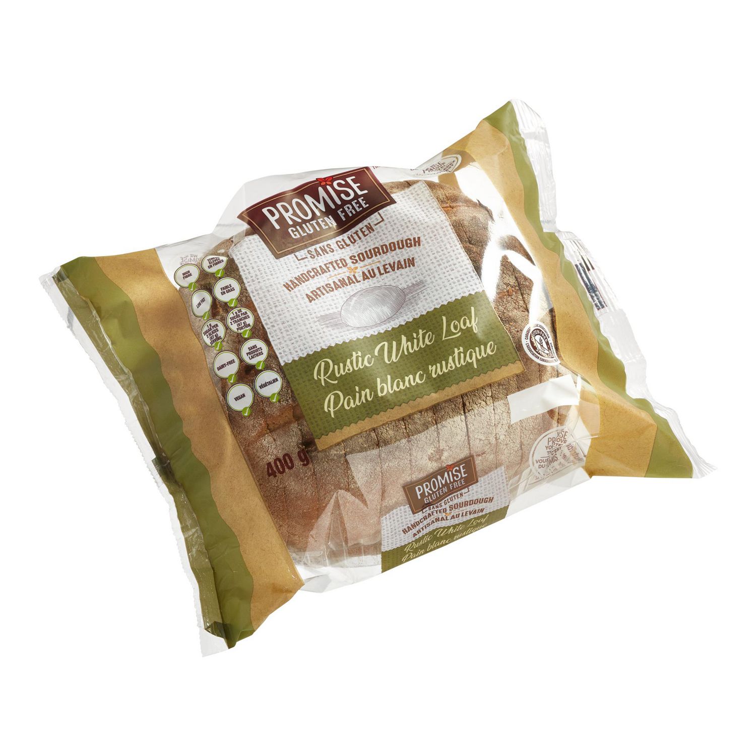 Promise Gluten Free Handcrafted Sourdough Rustic White Loaf