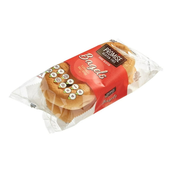 Promise Gluten Free Plain Bagels, 4 pk, 280 g total