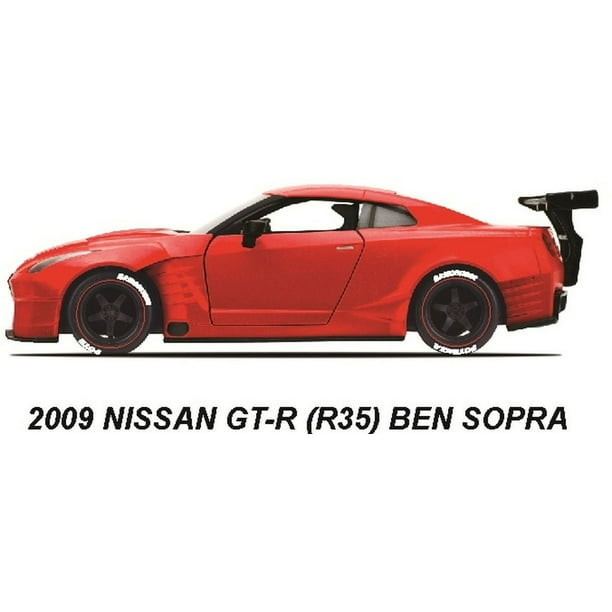 Jouet-véhicule Nissan Ben Sopra GT-R R35 JDM 2009 de Jada