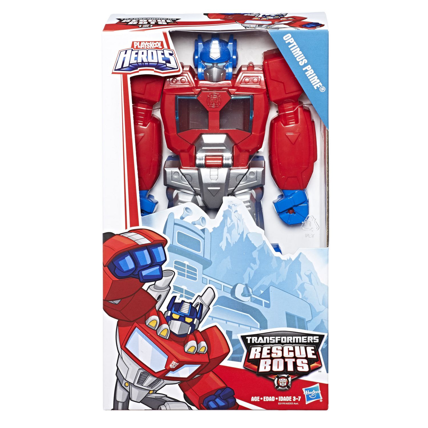 Playskool Heroe Transformers Rescue Bots Optomius Prime Variant