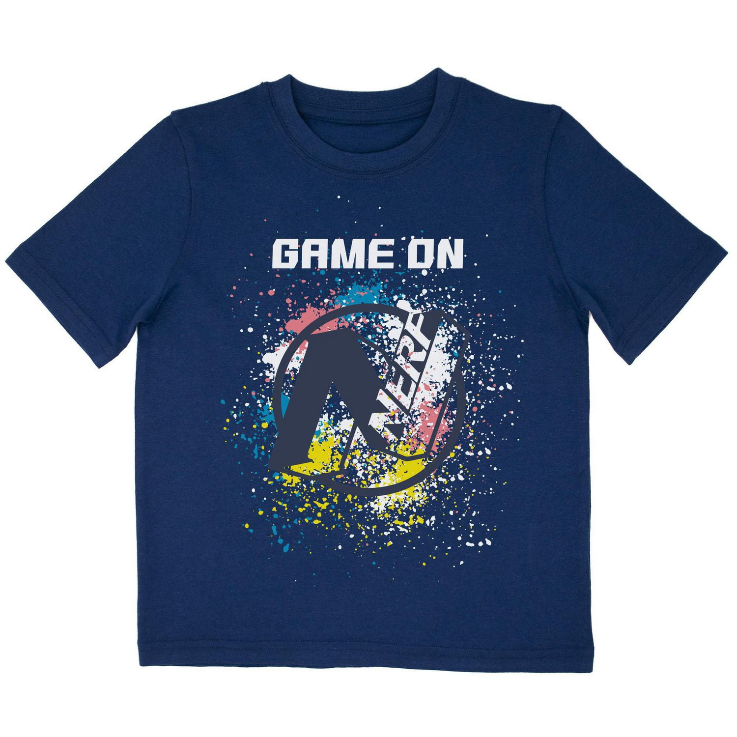 Nerf Boy's Short Sleeve crew neck T-Shirt, Sizes XS to XL