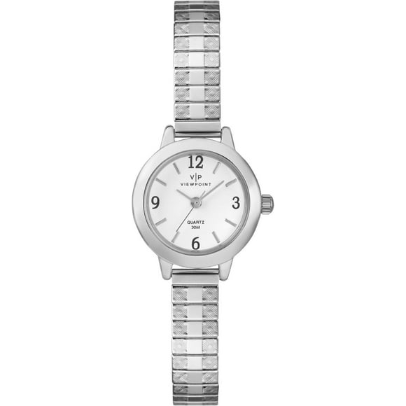 Montre Viewpoint de Timex® bracelet extensible en acier inoxydable