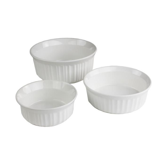 Corningware® French White 3 Piece Bakeware Set | Walmart Canada