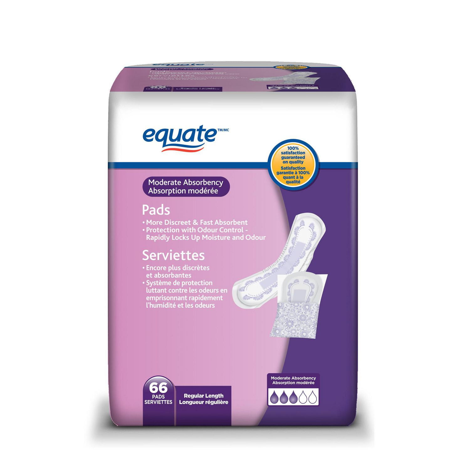 Organic Incontinence Pads Moderate Organic Bladder Control and
