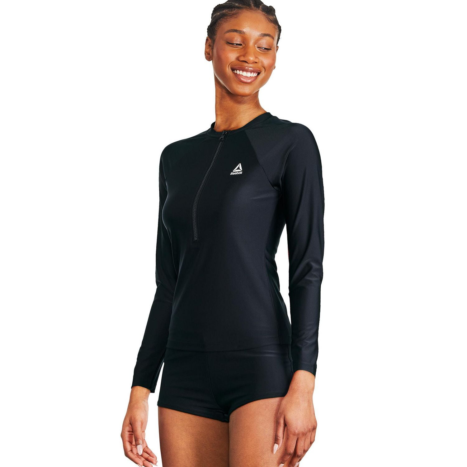 Rashguard À Manches Longues Reebok Pour Femmes