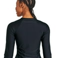 thumbnail image 3 of Reebok Long Sleeve Zip Up Rashguard, 3 of 6