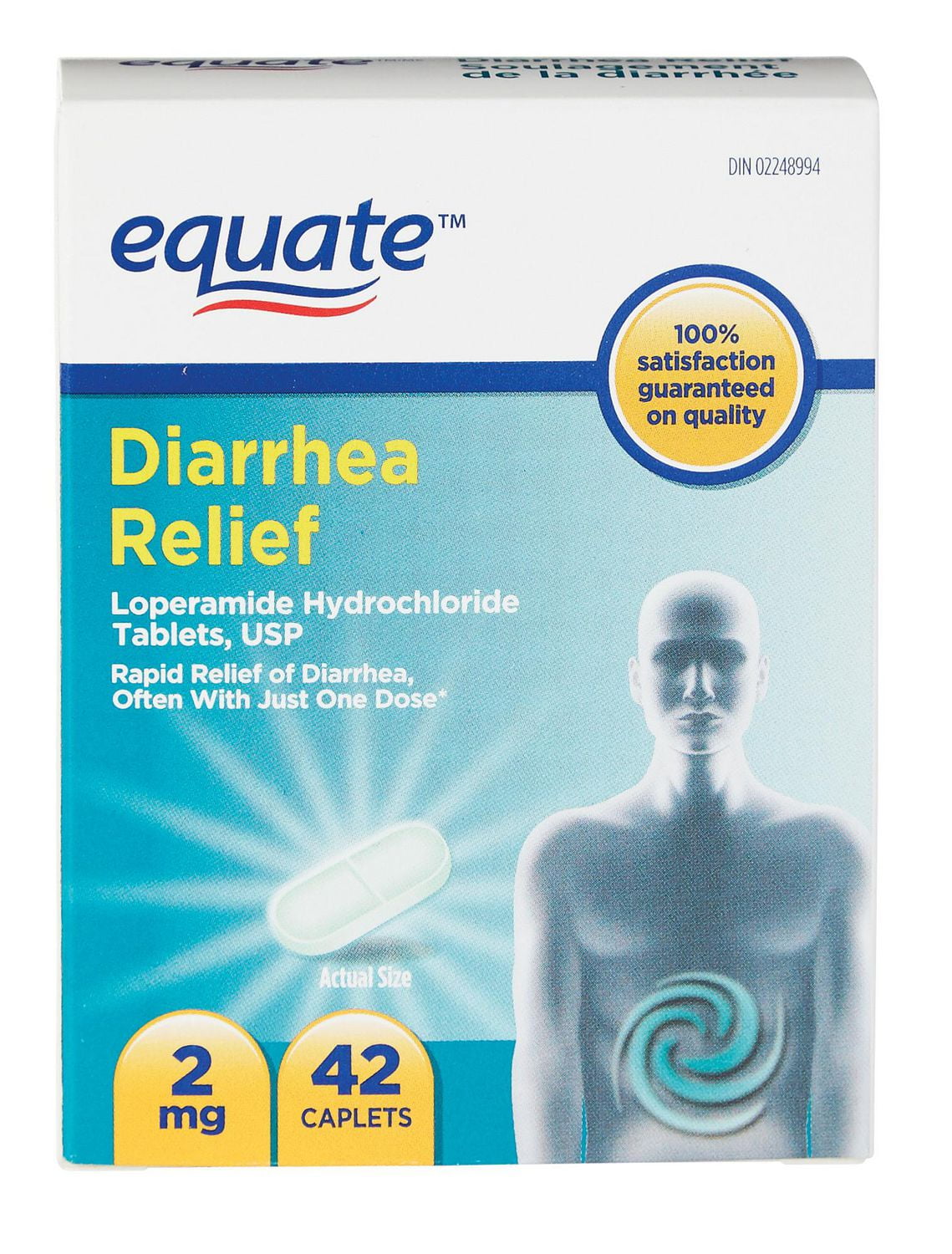 Equate Diarrhea Relief Caplets Walmart Canada