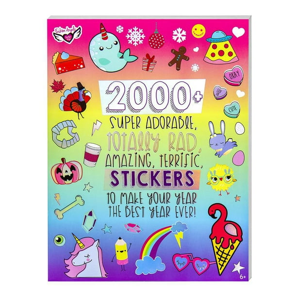 Style.Lab by Fashion Angels 2000+ Sticker Book (77322), Cute Stickers for Kids, Teachers, Scrapbooking