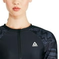 thumbnail image 4 of Reebok Long Sleeve Zip Up Rashguard, 4 of 6