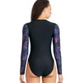 thumbnail image 3 of Reebok Long Sleeve Zip Up One Piece, 3 of 6