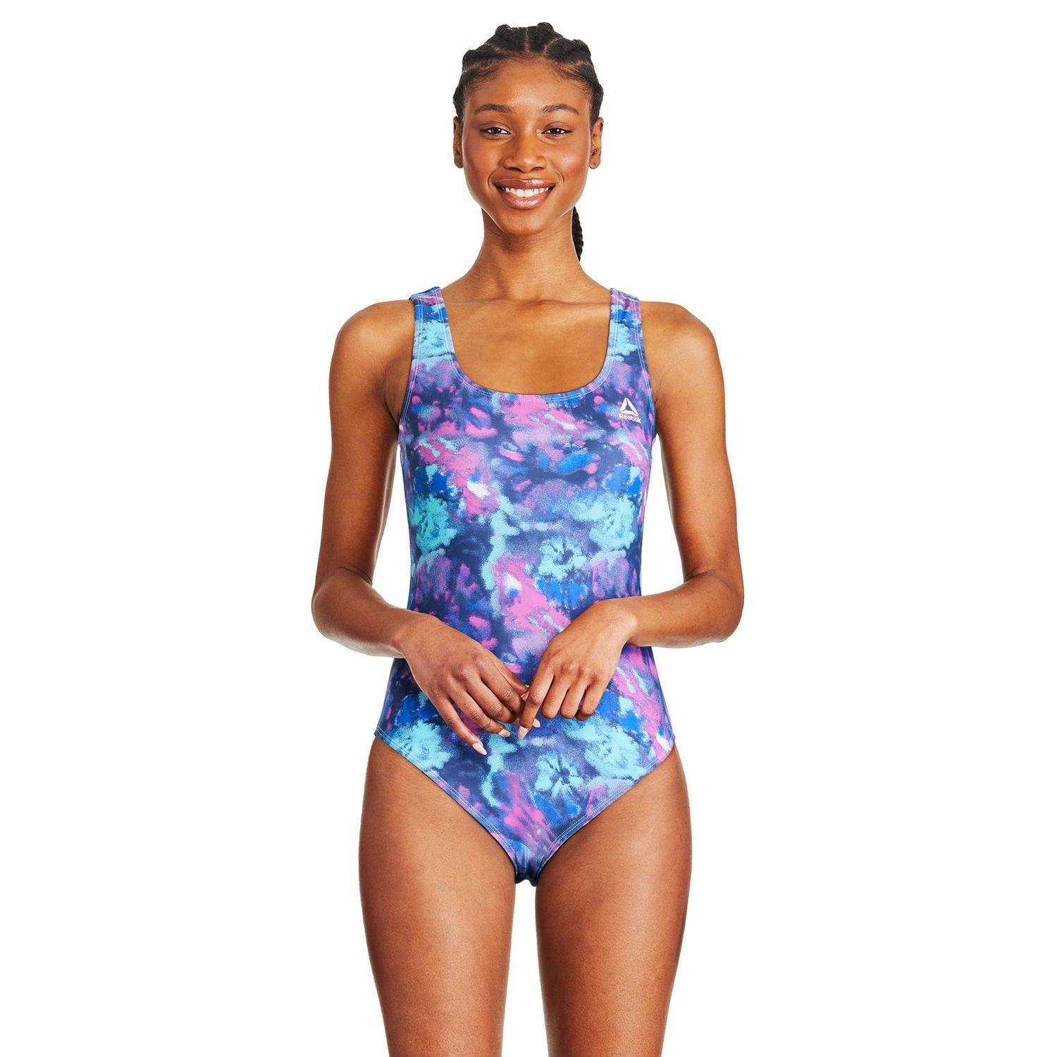 Reebok Scoop Back One Piece, Swimwear