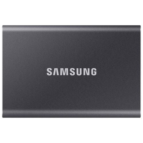 Disque SSD externe USB 3.2 T7 de 500 Go de Samsung