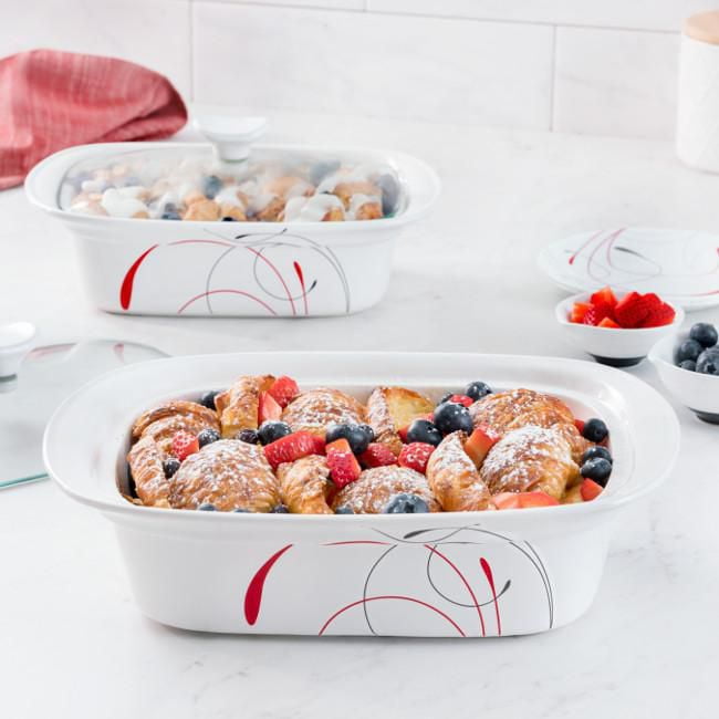 CorningWare Splendor 4 pc Baking Dish Set Walmart