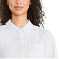 thumbnail image 4 of George Women's Oversized Cropped Shirt, 4 of 6