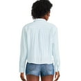 thumbnail image 3 of George Women's Oversized Cropped Shirt, 3 of 6
