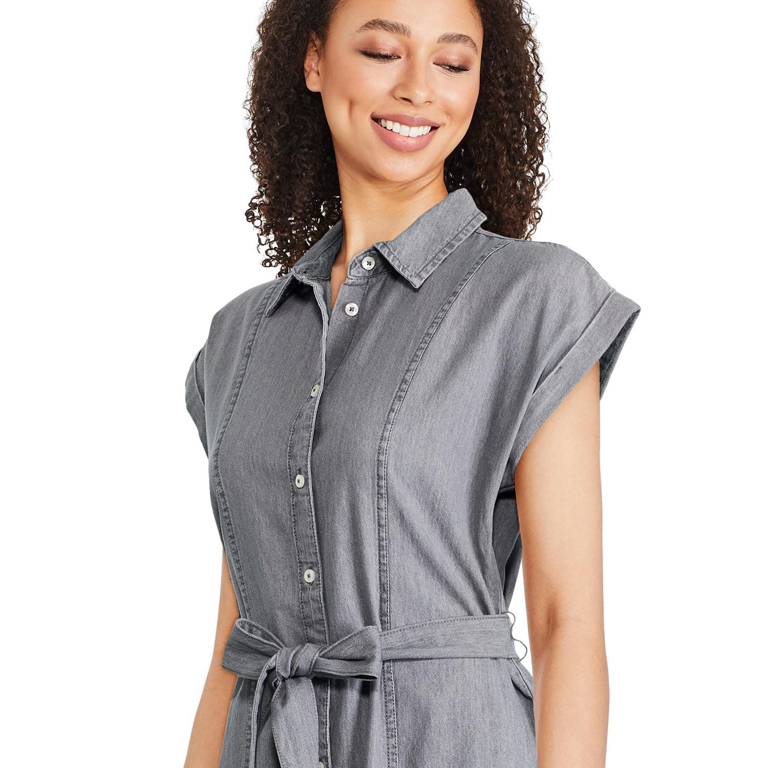 George Women's Denim Shirt Dress