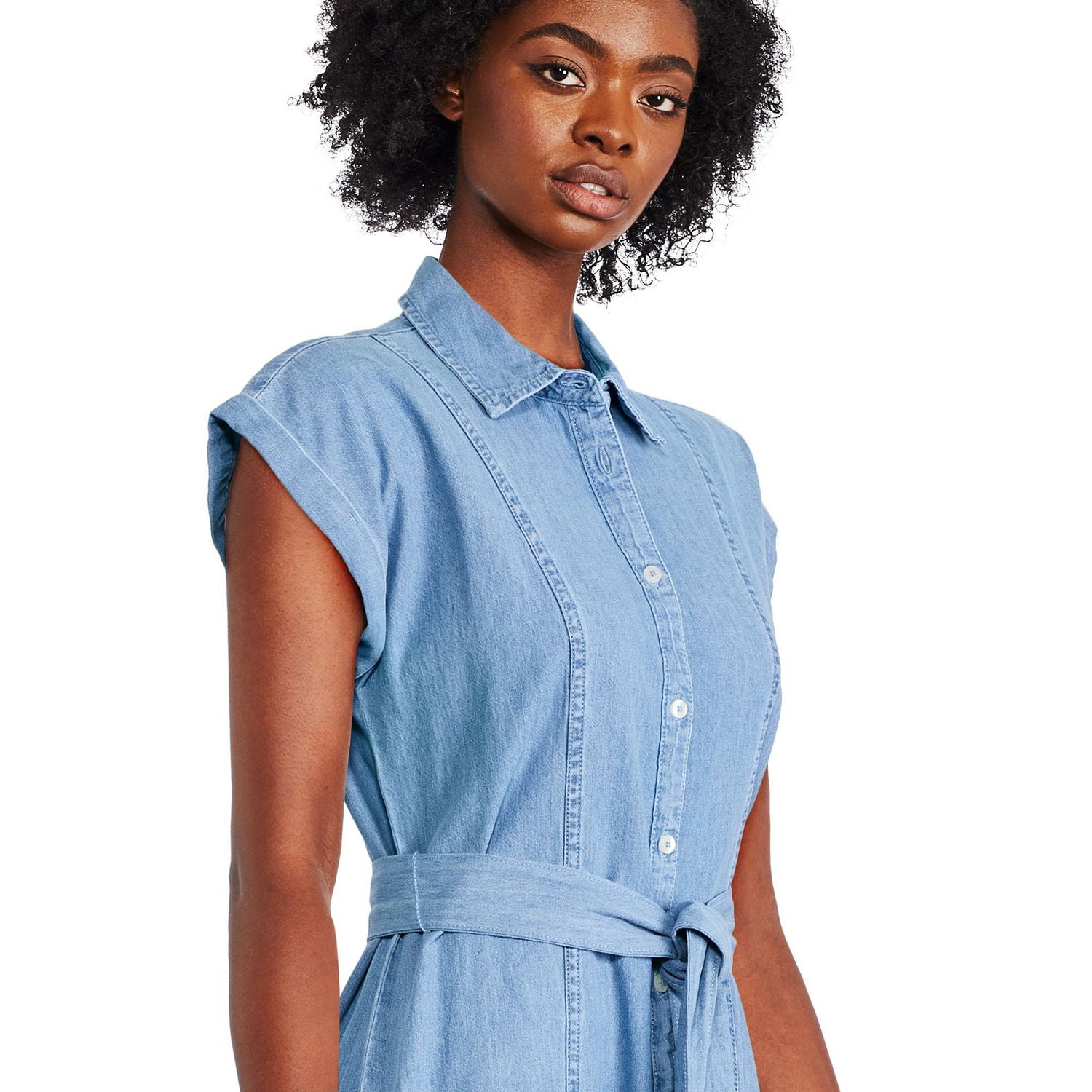 George Women's Denim Shirt Dress