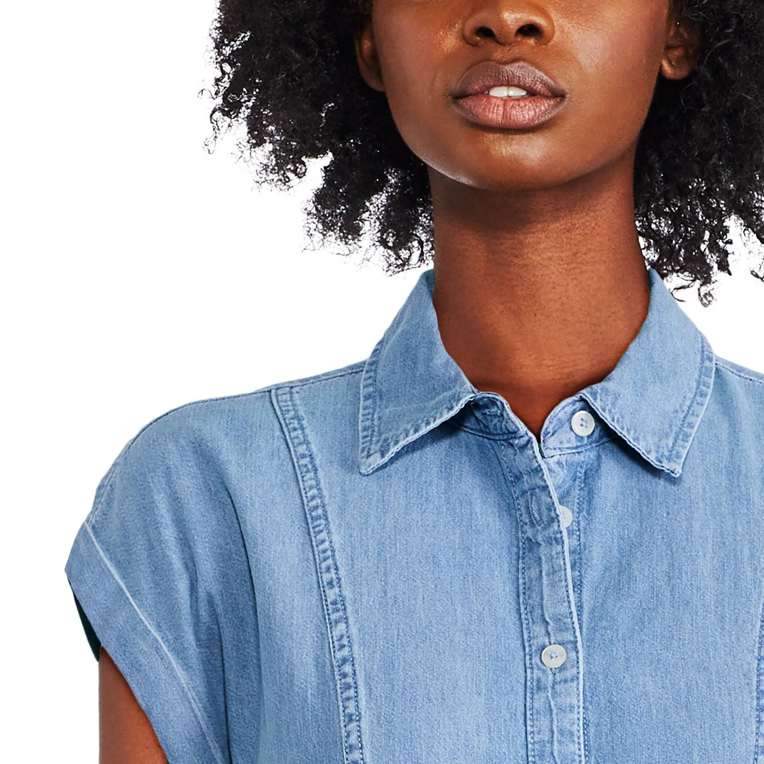 George Women's Denim Shirt Dress
