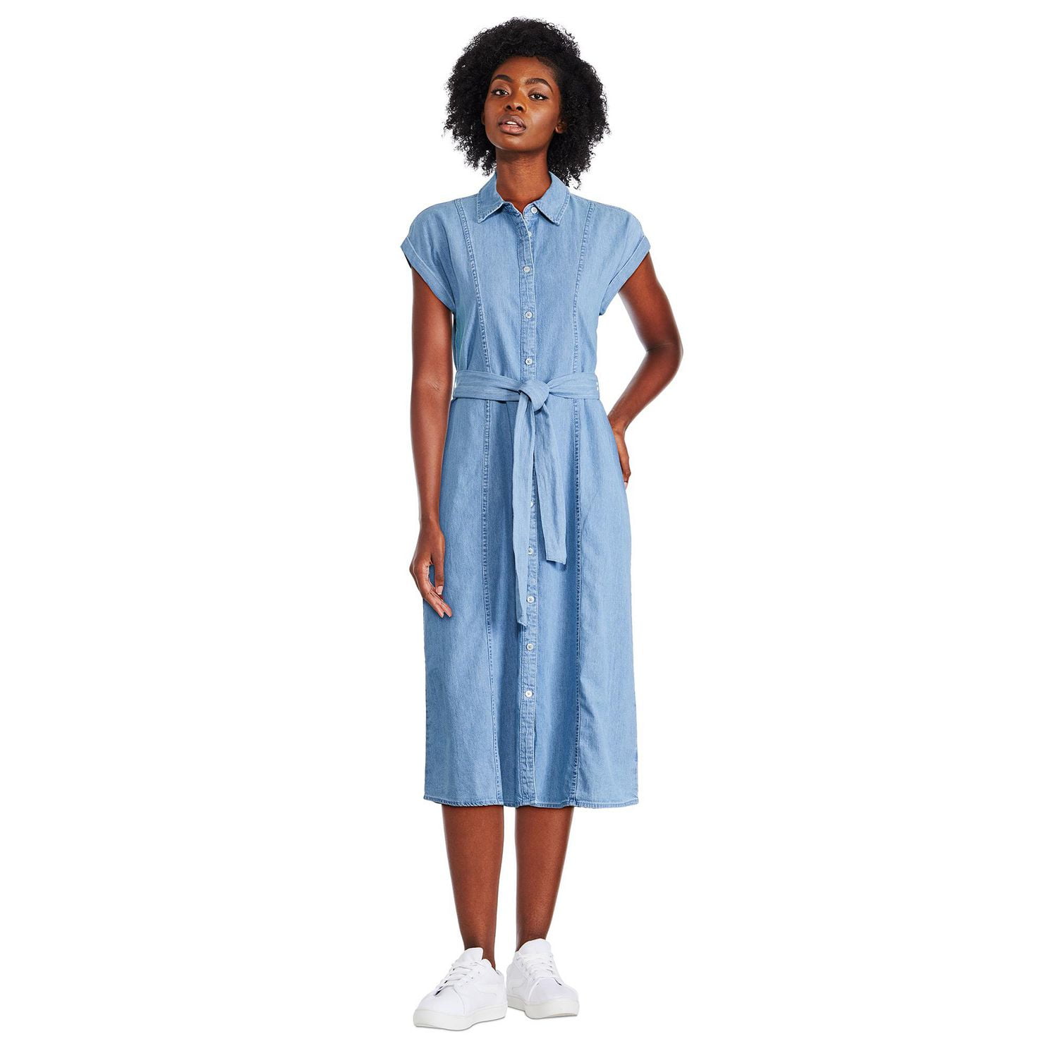 George Women's Denim Shirt Dress