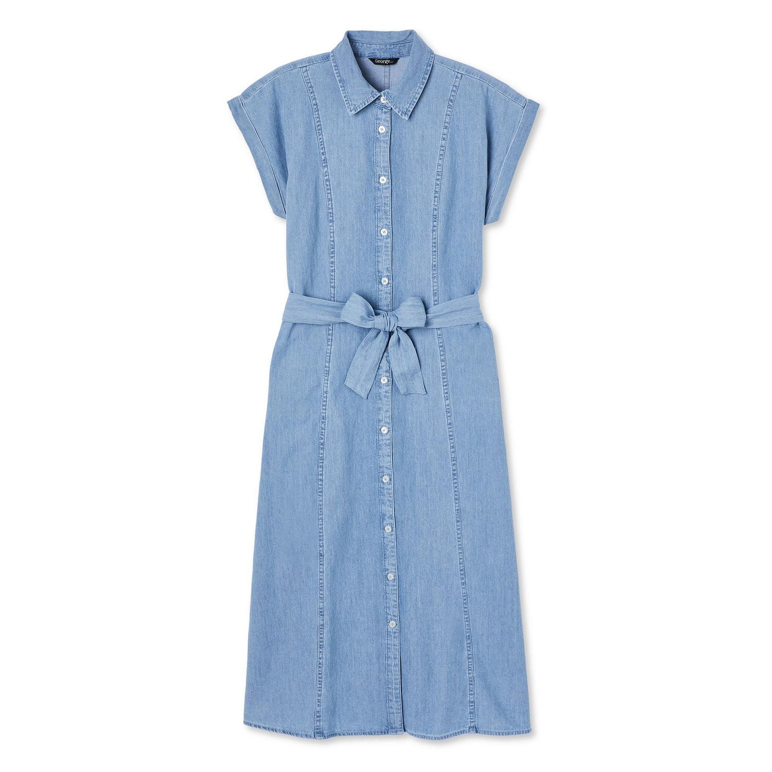 George Women's Denim Shirt Dress