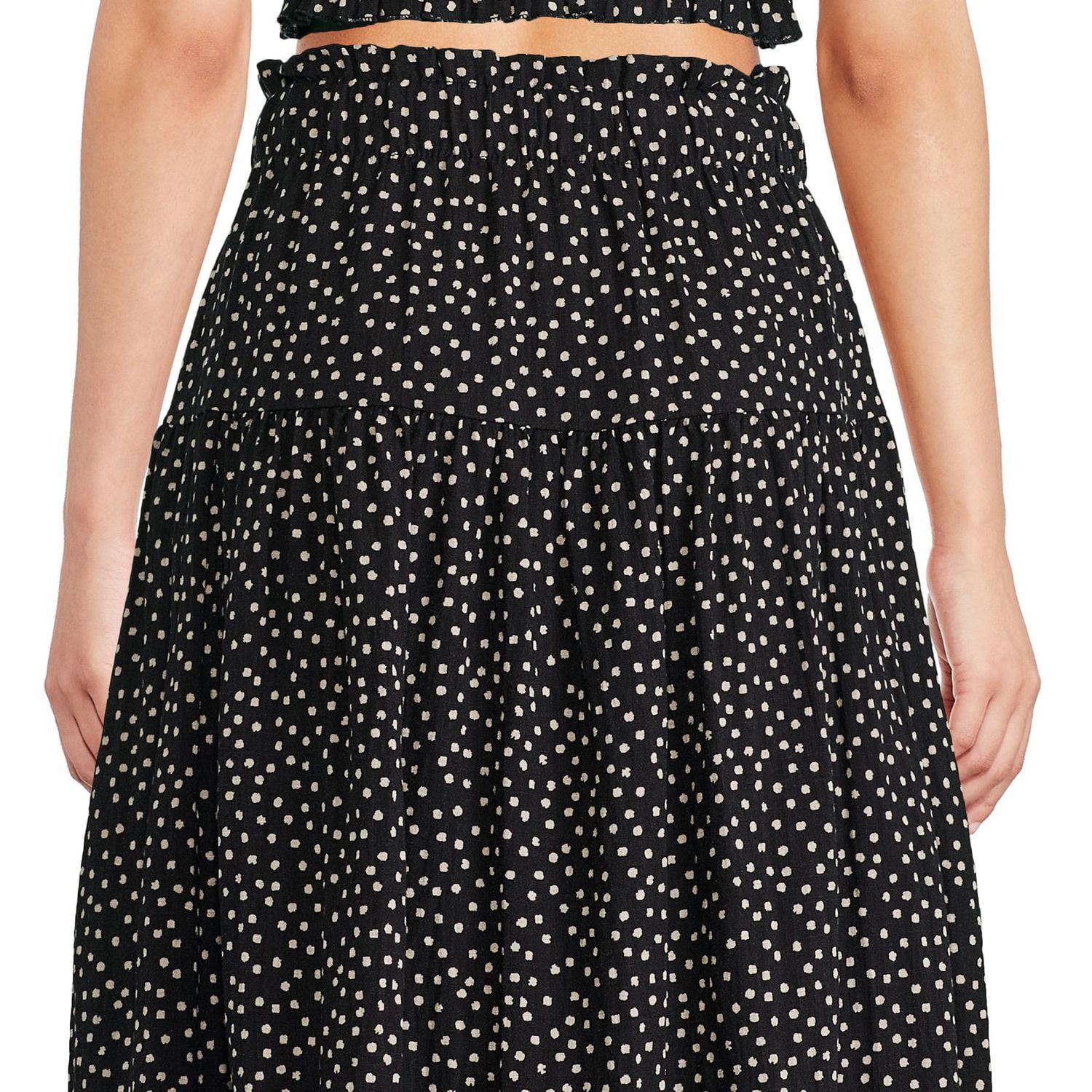 George Women's Button Front Midi Skirt