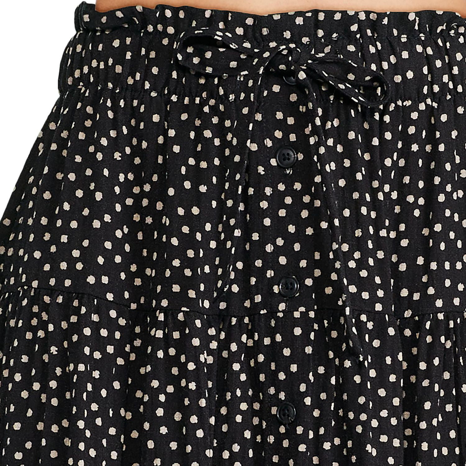 Jupe mi-longue boutonnée à l’avant George pour femmes