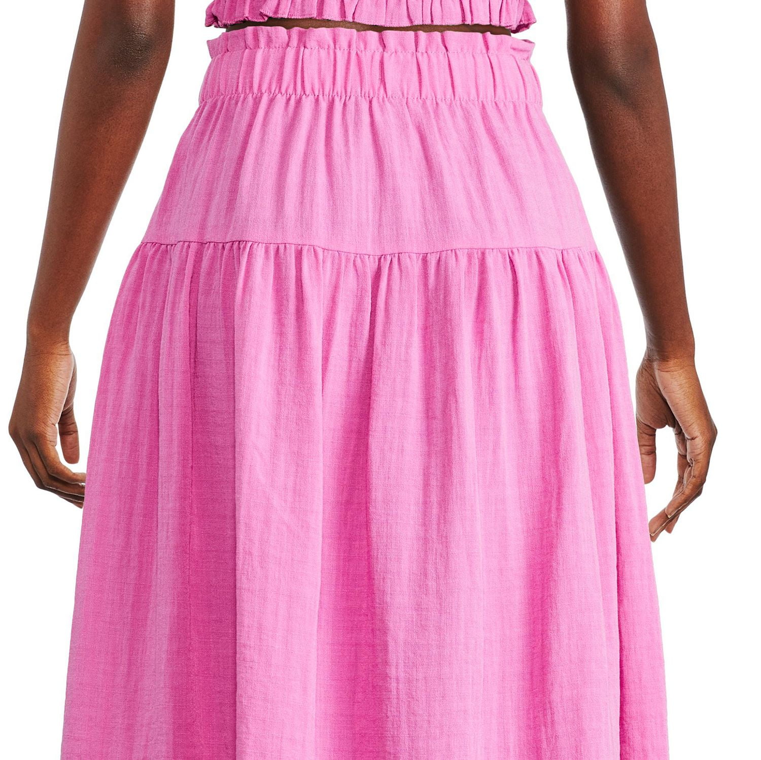 George Women's Button Front Midi Skirt, Sizes XS-XXL