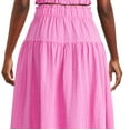 thumbnail image 3 of George Women's Button Front Midi Skirt, 3 of 6