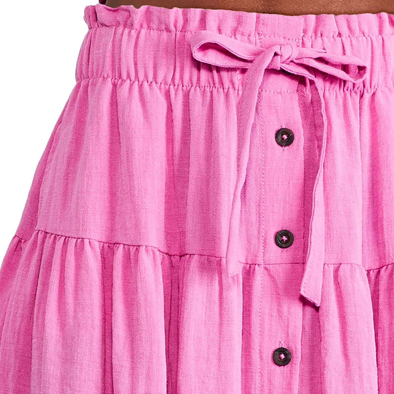 George Women's Button Front Midi Skirt, Sizes XS-XXL