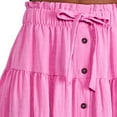 thumbnail image 4 of George Women's Button Front Midi Skirt, 4 of 6