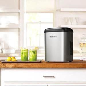 Galanz 26LB Freestanding online Ice Maker in Stainless Steel