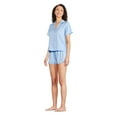 thumbnail image 2 of George Women's Satin Pajama 2-Piece Set, 2 of 6