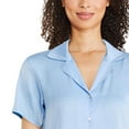 thumbnail image 4 of George Women's Satin Pajama 2-Piece Set, 4 of 6