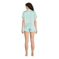 thumbnail image 3 of George Women's Satin Pajama 2-Piece Set, 3 of 6