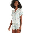 thumbnail image 2 of George Women's Satin Pajama 2-Piece Set, 2 of 6