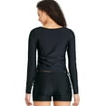 thumbnail image 3 of George Women's Side Tie Rash Guard, 3 of 6