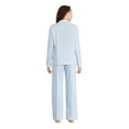 thumbnail image 3 of George Women's Notch Collar Pajama 2-Piece Set, 3 of 6