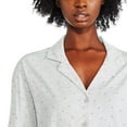 thumbnail image 4 of George Women's Notch Collar Pajama 2-Piece Set, 4 of 6