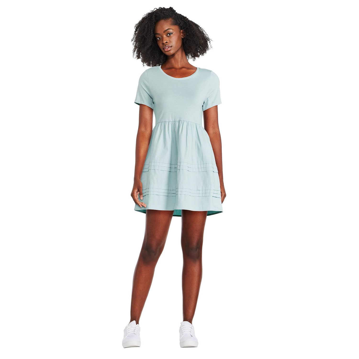 Robe bimatière George pour femmes